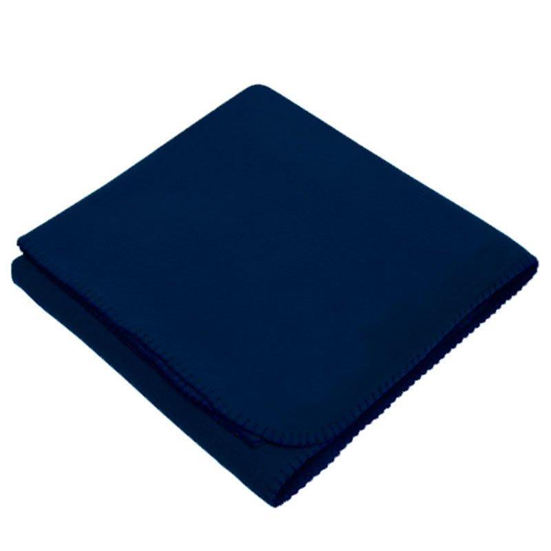 Cobija fleece AZUL OSCURO front