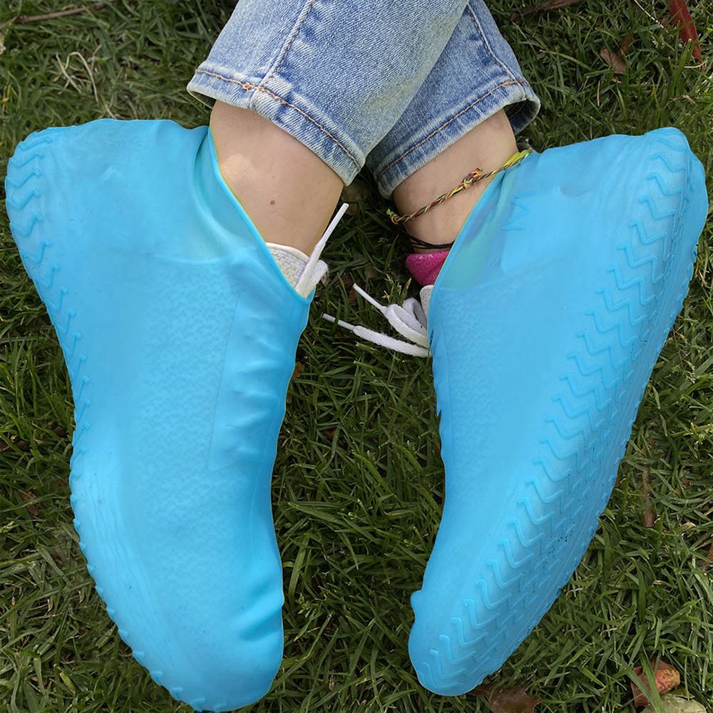 Cobertor zapatos rain talla s AZUL miniatura 2