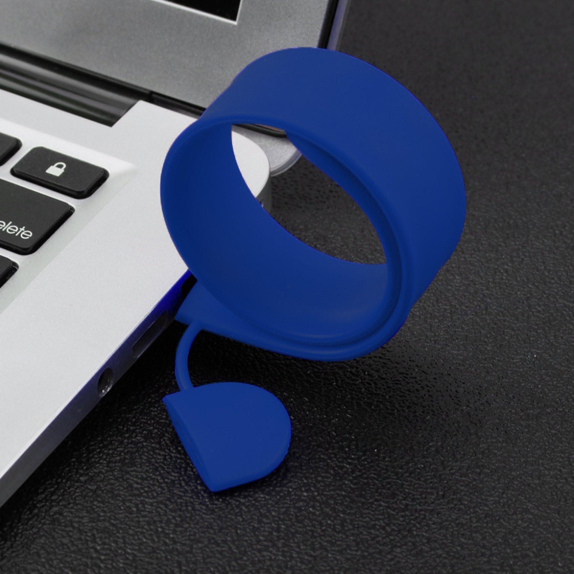 Manilla usb plegable AZUL miniatura 3