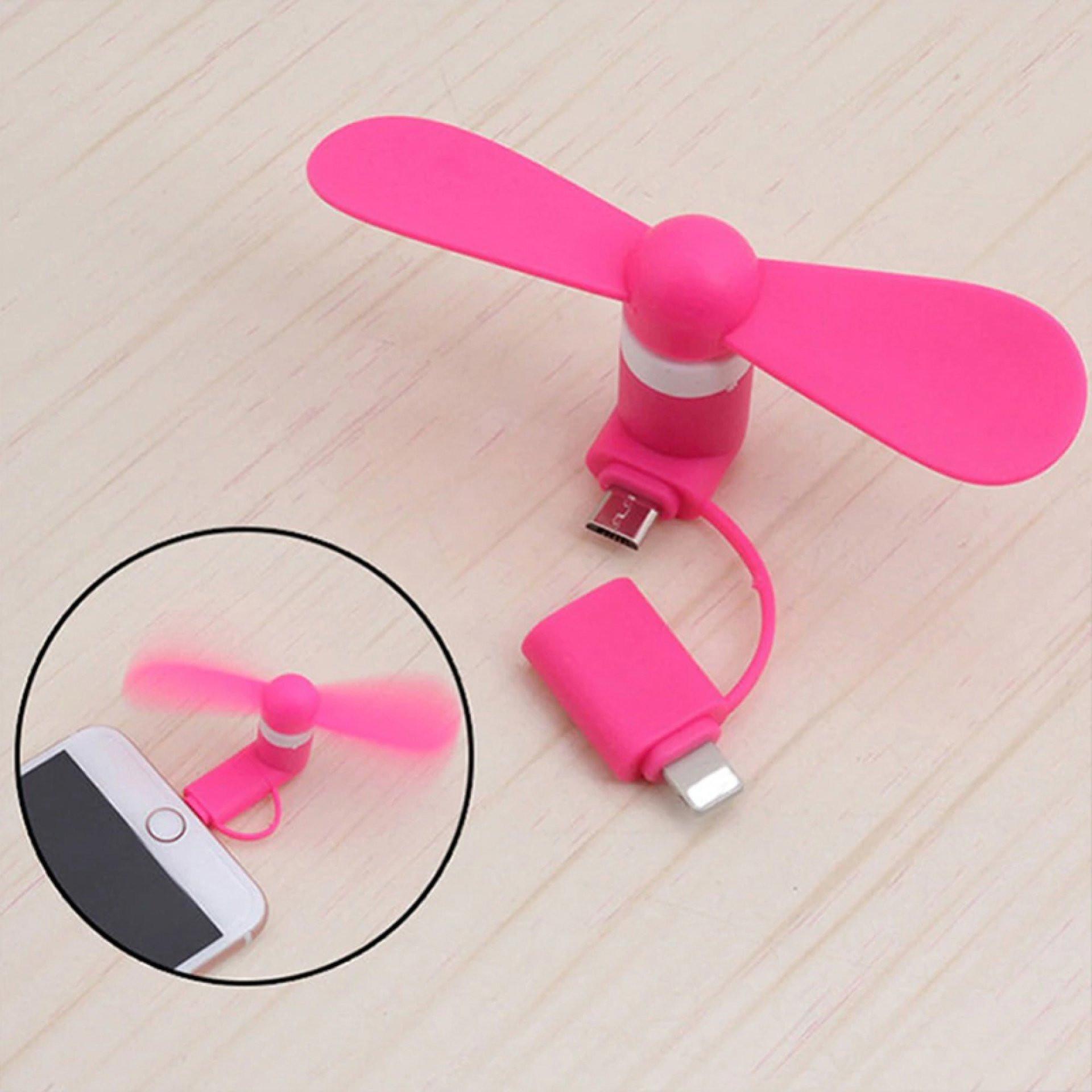 Ventilador go ROSADO front