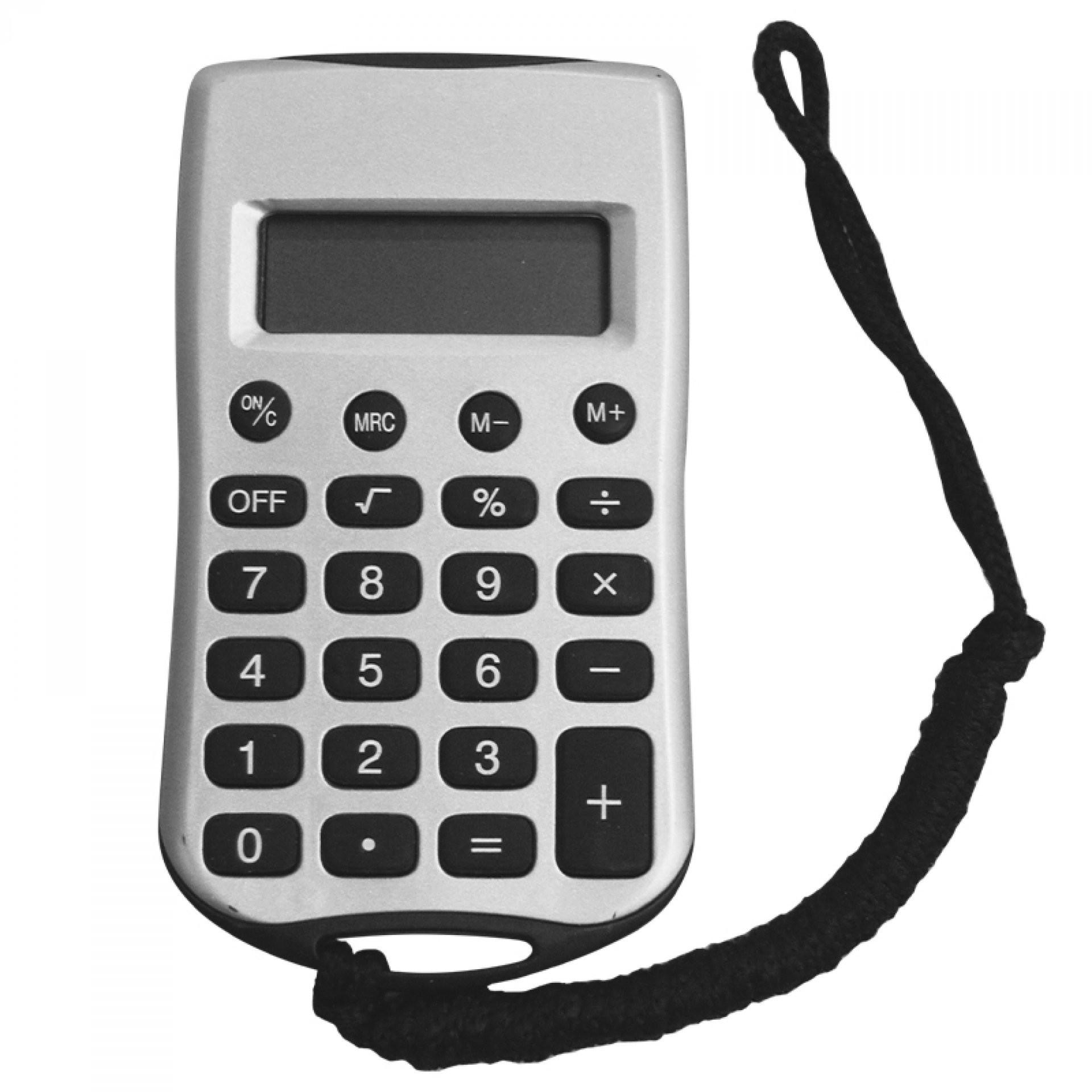 Calculadora de colgar SILVER miniatura 2
