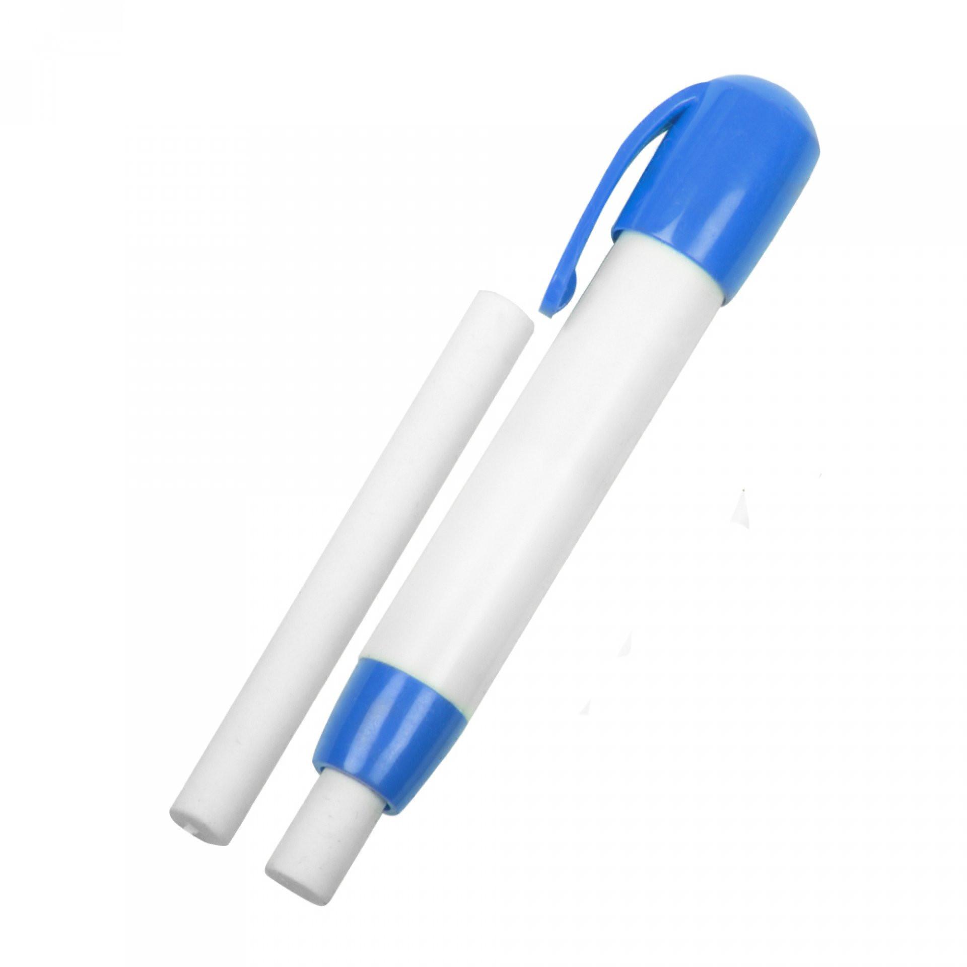 Borrador retractil AZUL front