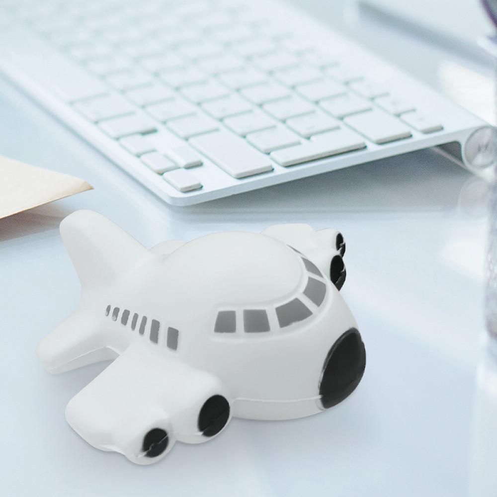 Avion antiestres BLANCO miniatura 3