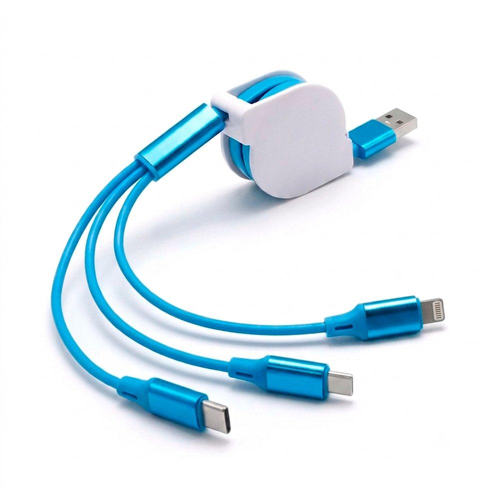 Set tesla AZUL front