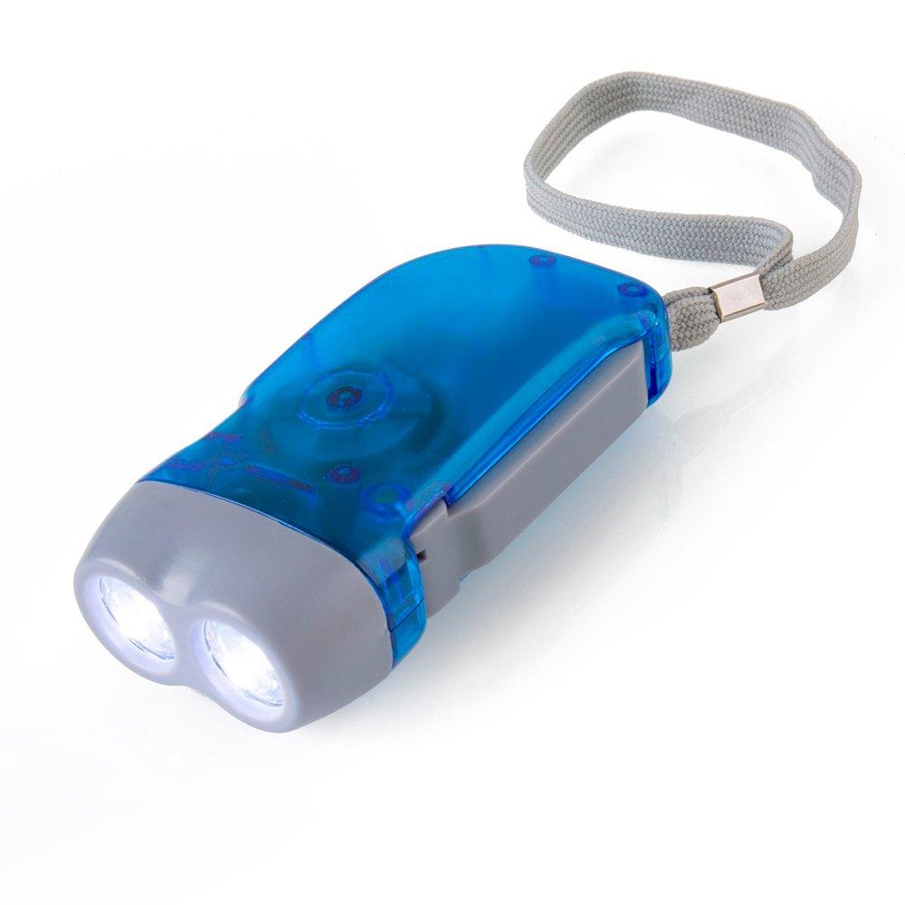 Linterna power AZUL front