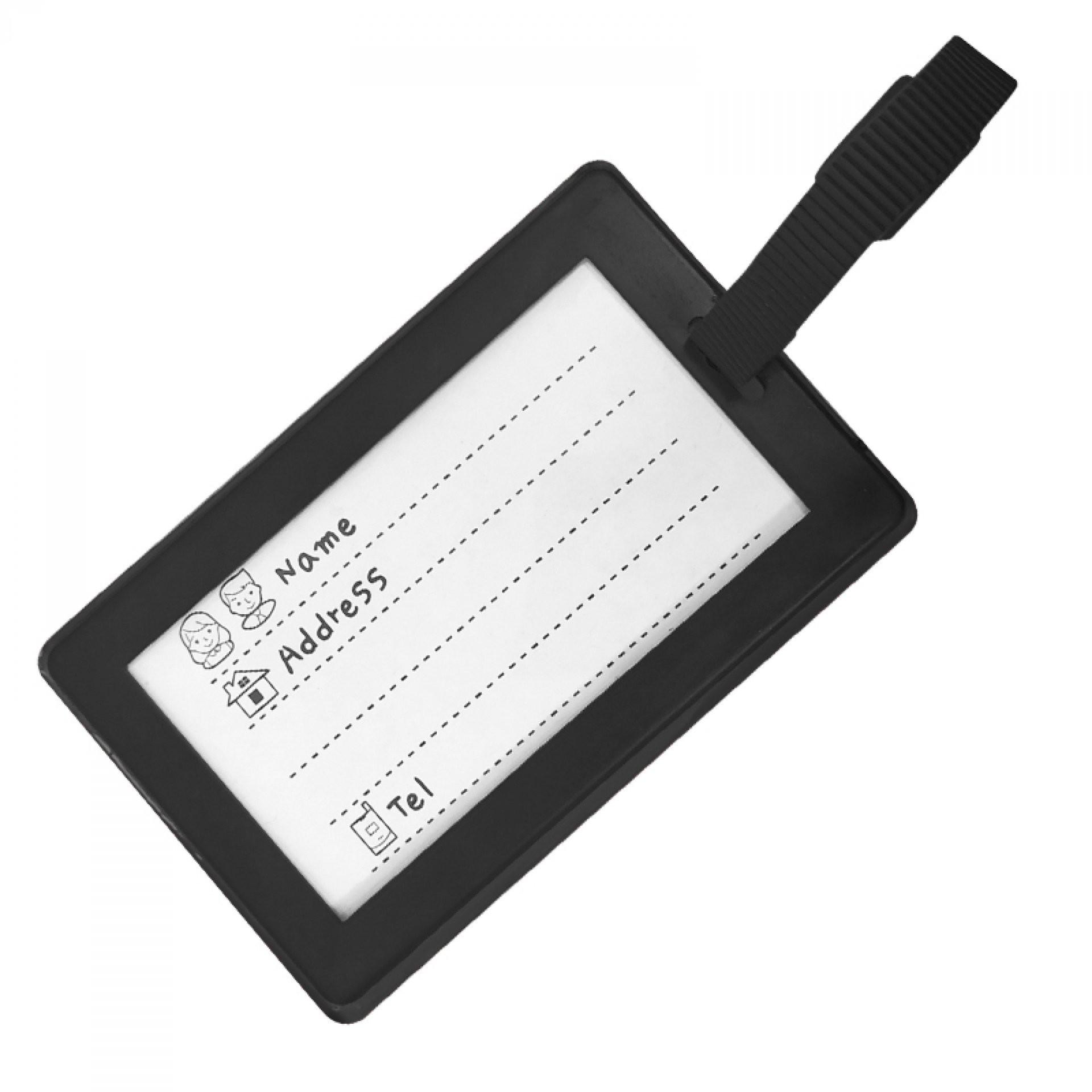 Marca maletas tag NEGRO miniatura 2