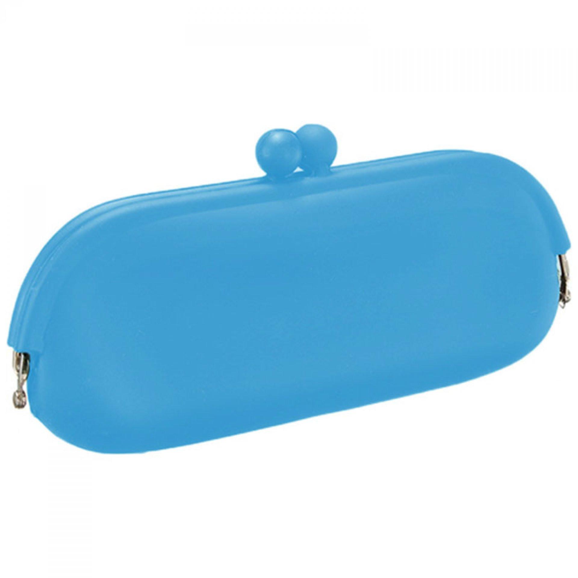 Cosmetiquera jelly AZUL front