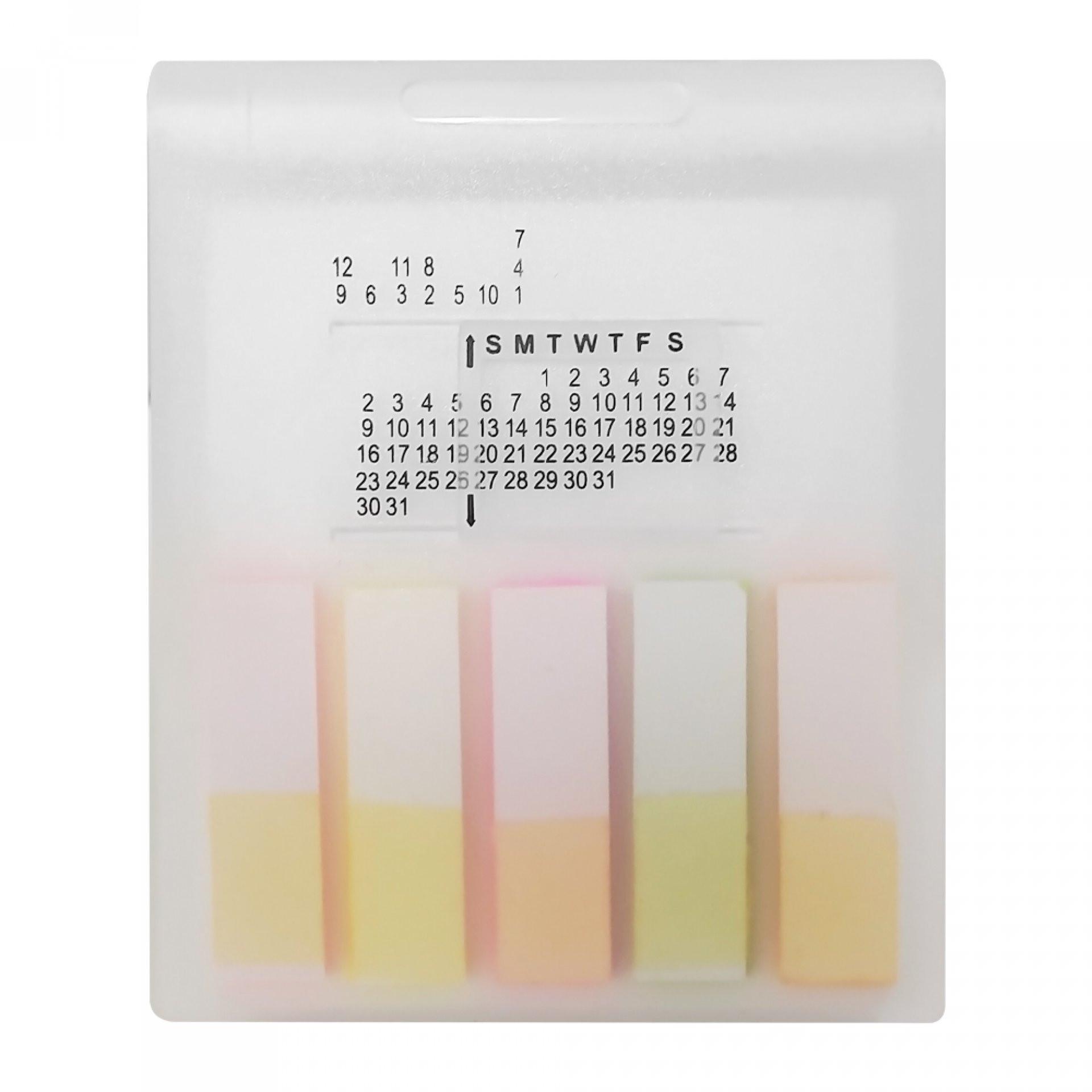 Set post it notelas CLEAR front