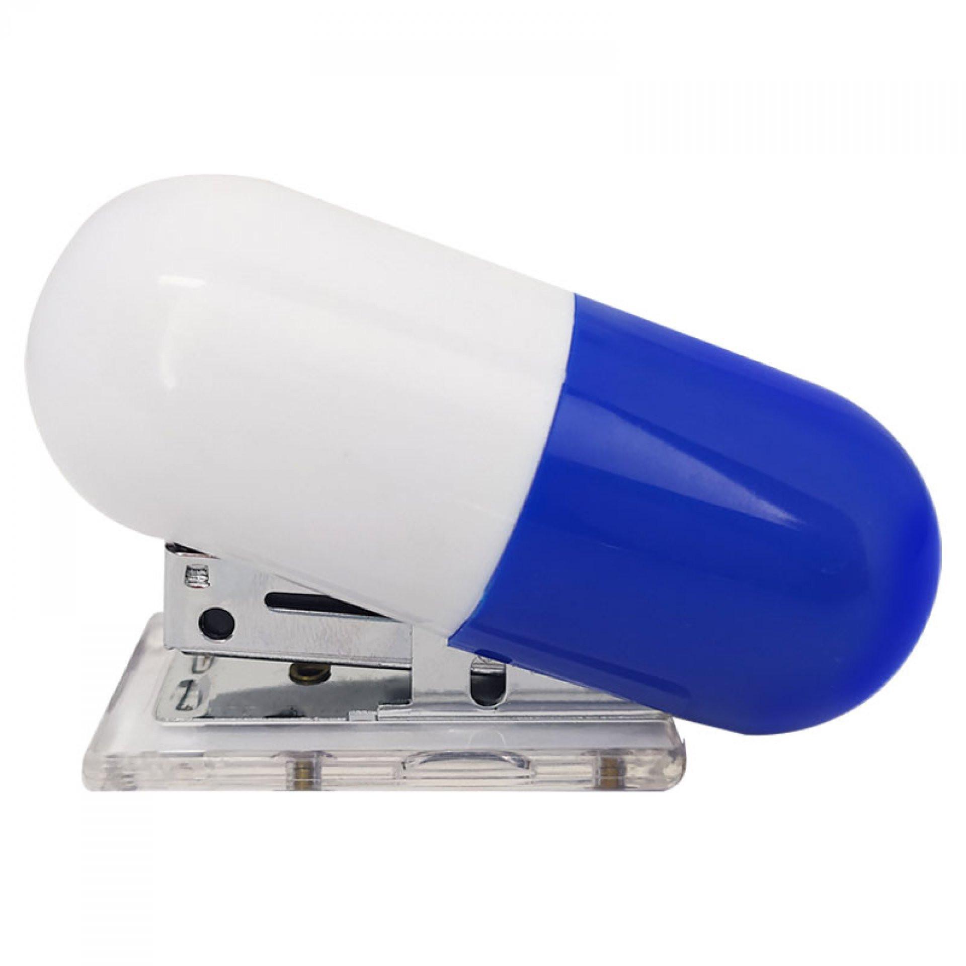 Cosedora capsula AZUL front