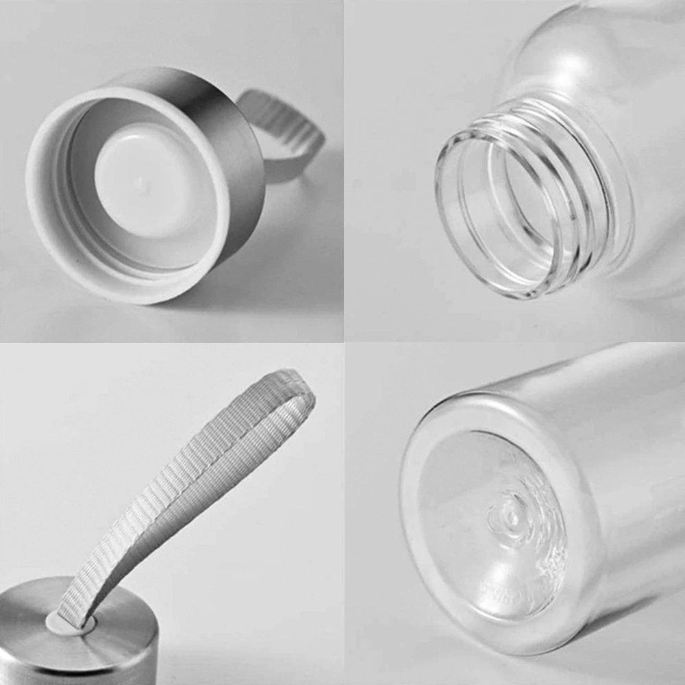 Botella spring 550 ml TRANSPARENTE front
