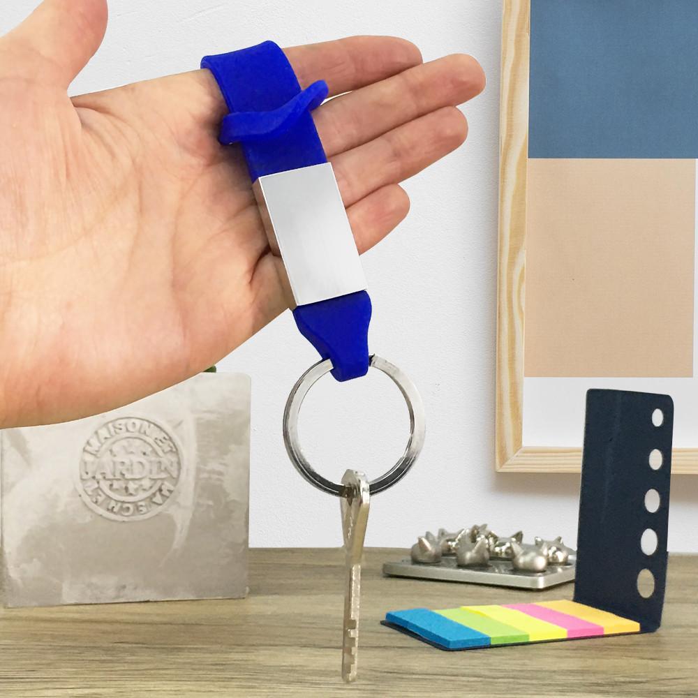 Llavero finger AZUL miniatura 2