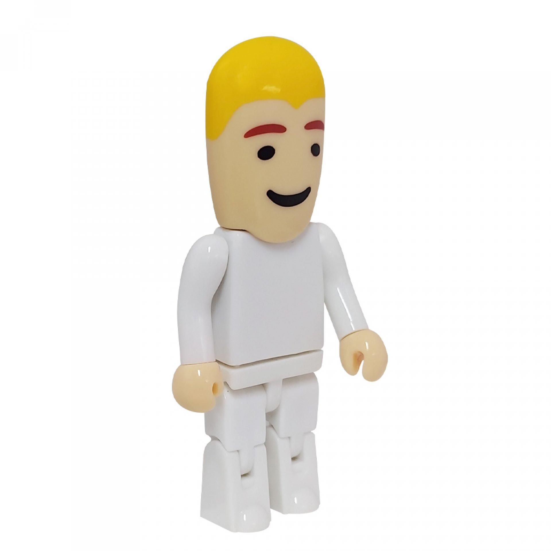 Muñeco usb BLANCO front