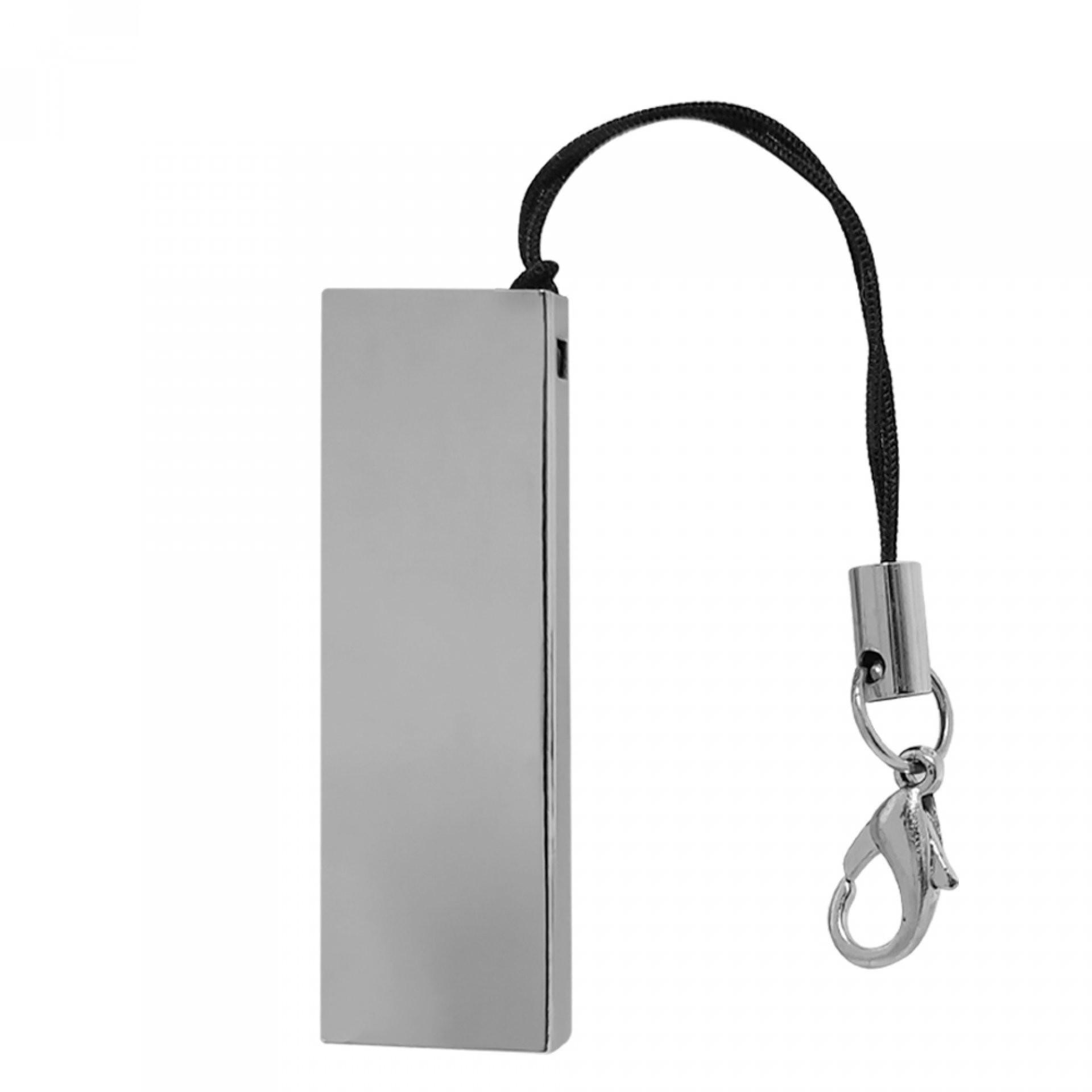 Memoria usb clip SILVER front