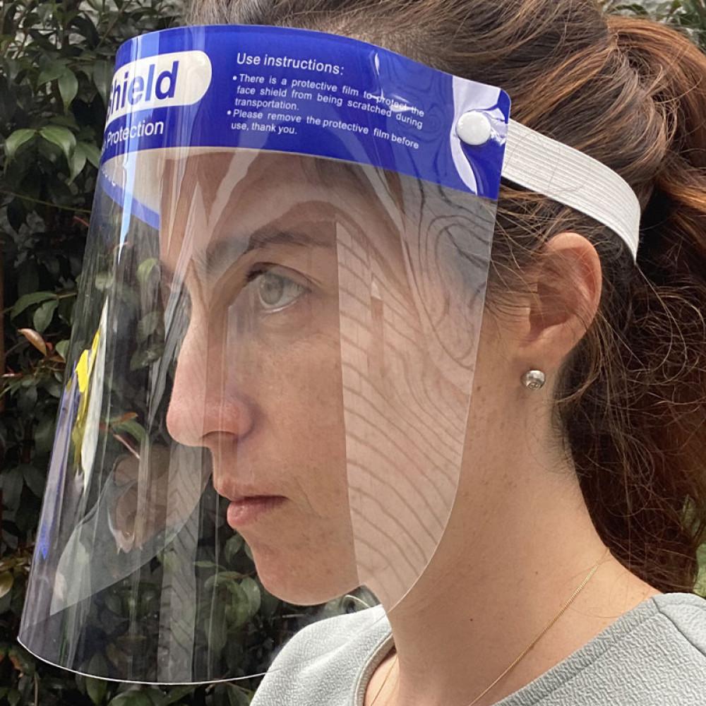 Careta facial shield TRANSPARENTE miniatura 4