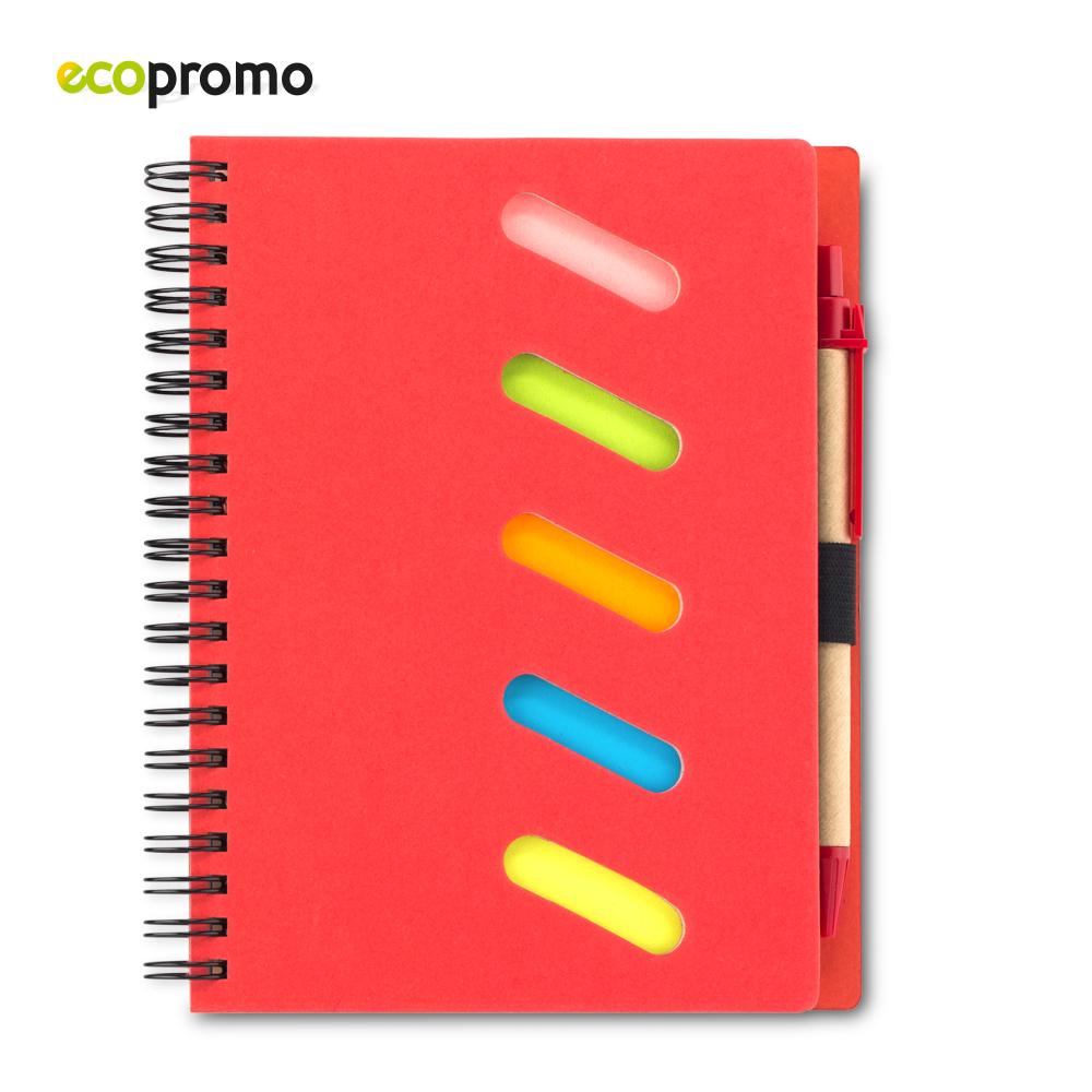 Libreta con boligrafo gulliver eco Rojo miniatura 6