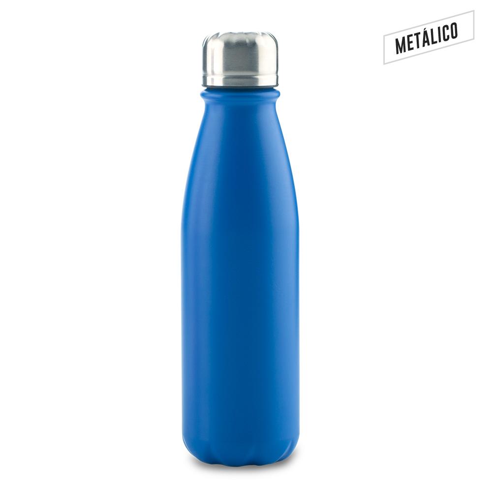 Botilito metalico hans 600ml Blanco front