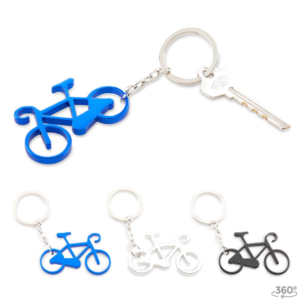 Llavero bici Azul front