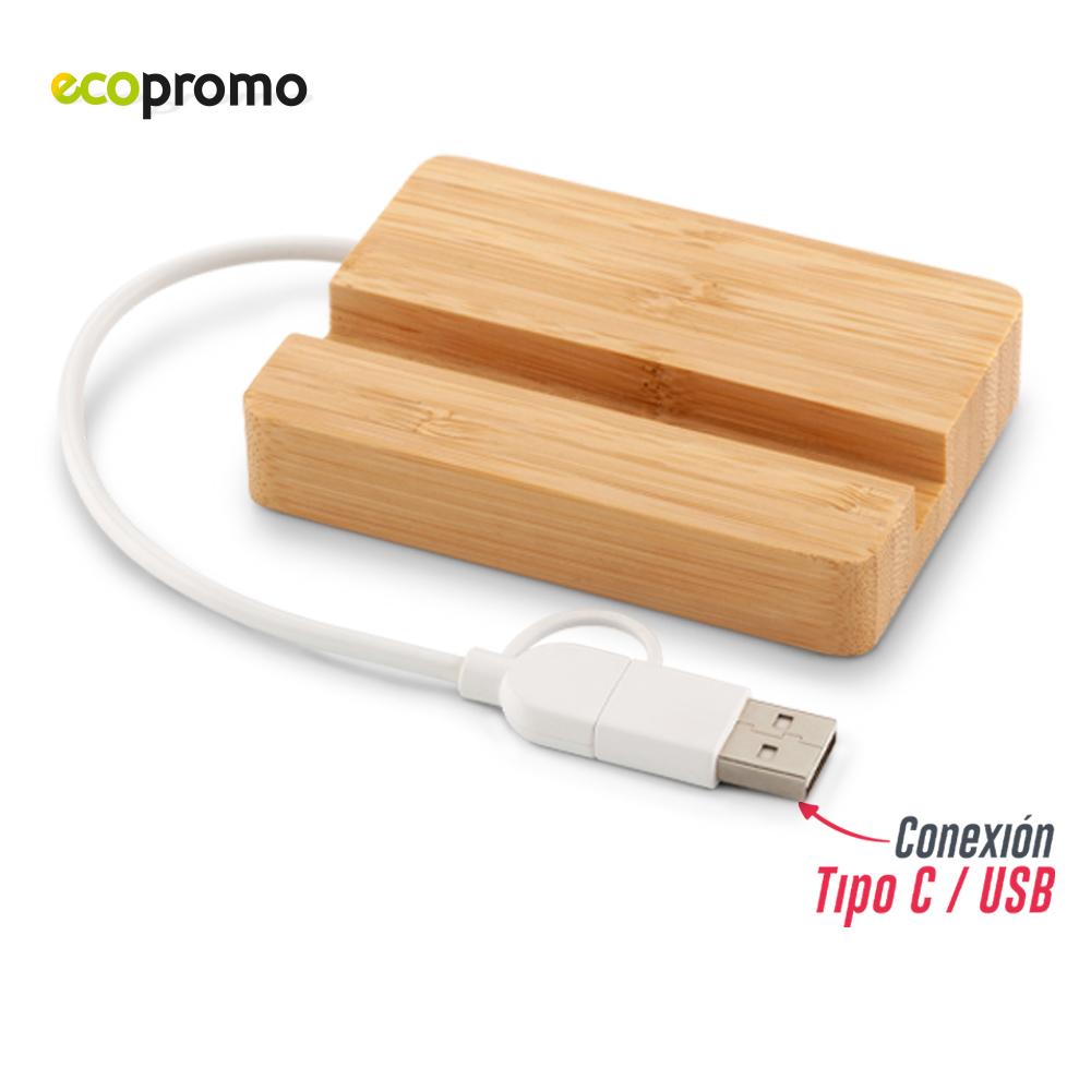 Puerto usb casiuss eco Bambú miniatura 4