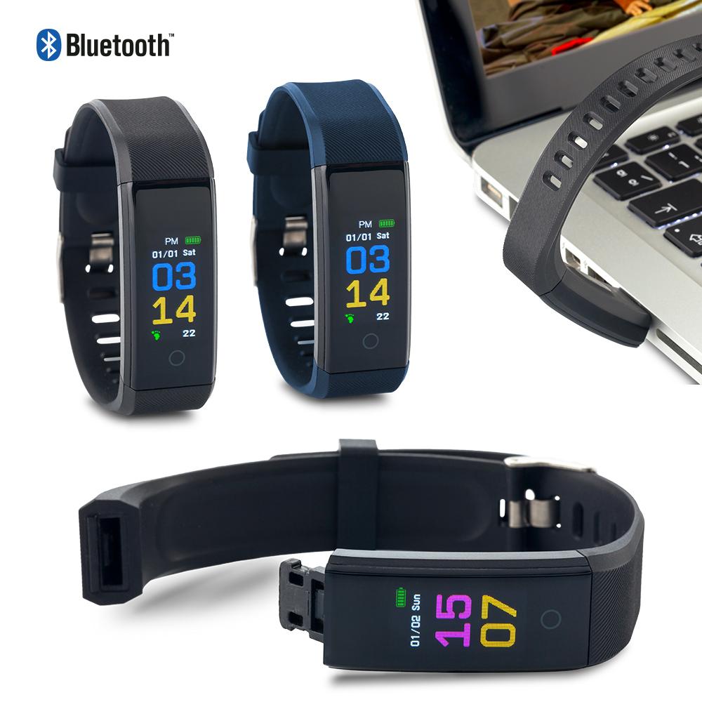 Pulsera inteligente gym Negro miniatura 2