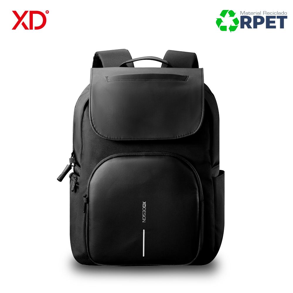Morral backpack soft pack Negro miniatura 3
