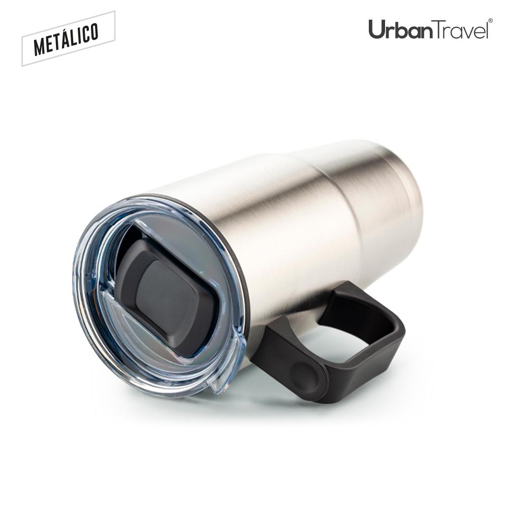 Mug metálico cobalt urban travel 600ml Silver miniatura 5