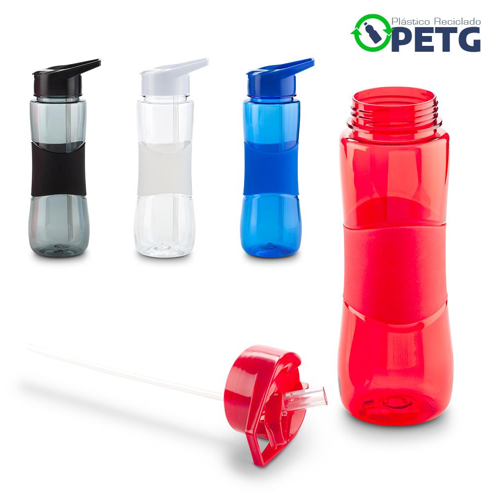 Botilito plastico mack petg 700ml oferta oferta Azul front
