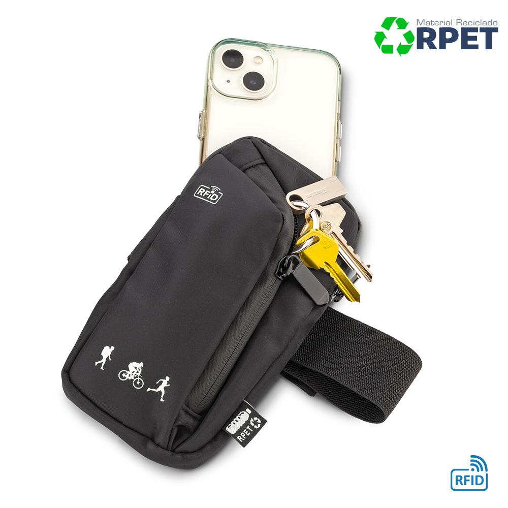 Funda portacelular sport rpet Negro miniatura 4