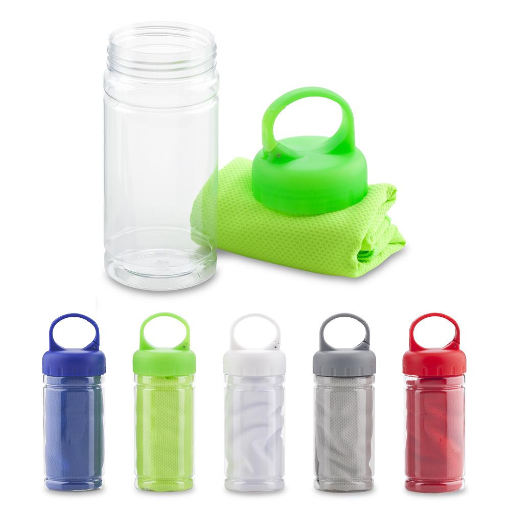 Toalla cool sport con estuche Azul Royal front