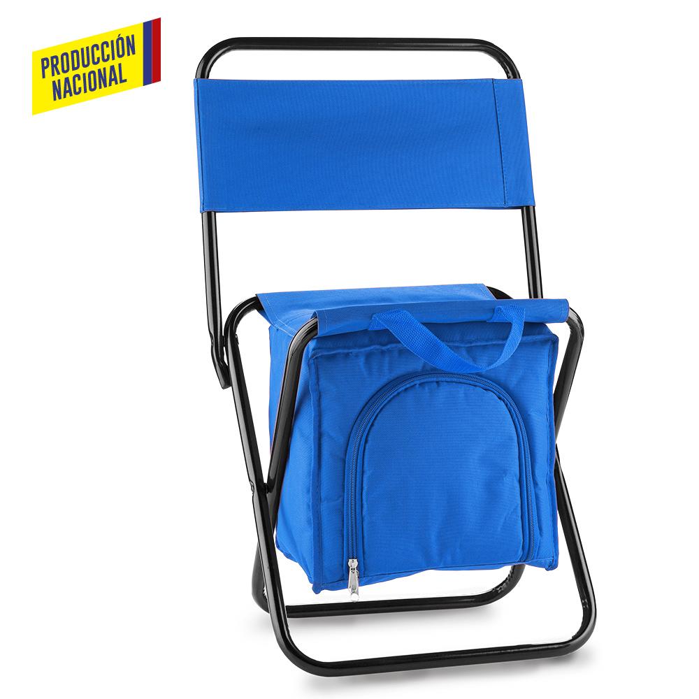 Silla nevera cooler con espaldar - produccion nacional produccion nacional Negro miniatura 3
