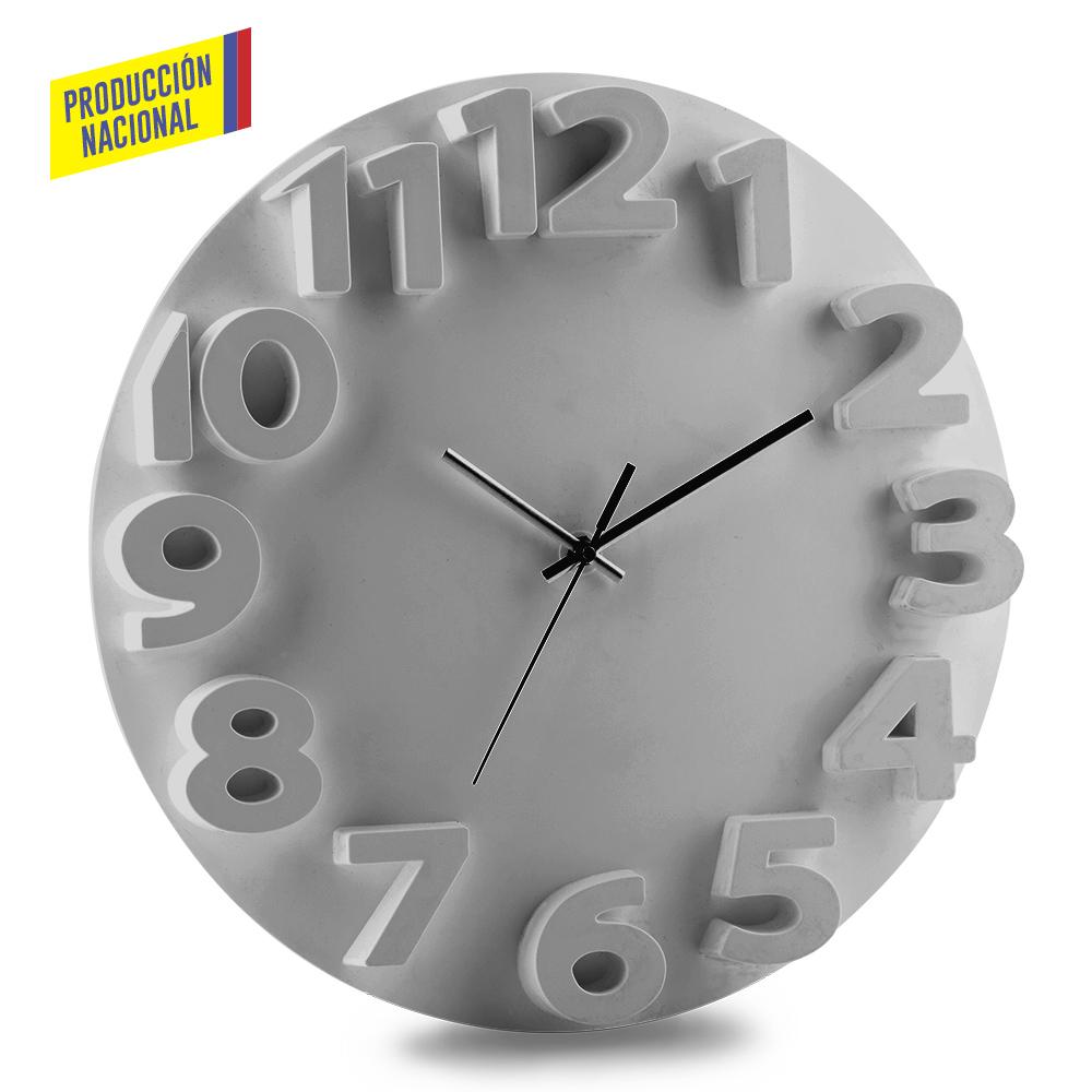 Reloj de pared tempo - produccion nacional produccion nacional Rojo miniatura 5