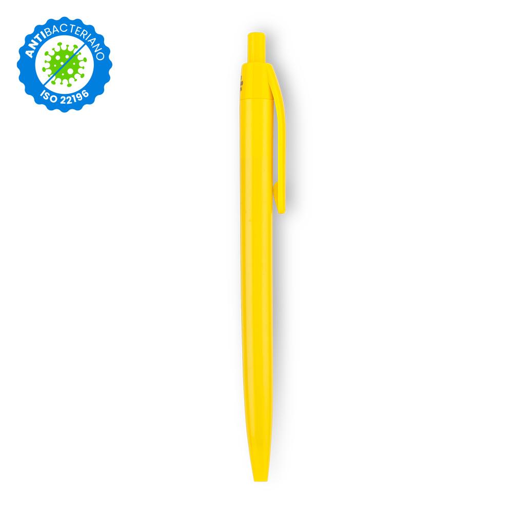 Boligrafo vinnie antibacteriano Amarillo miniatura 3