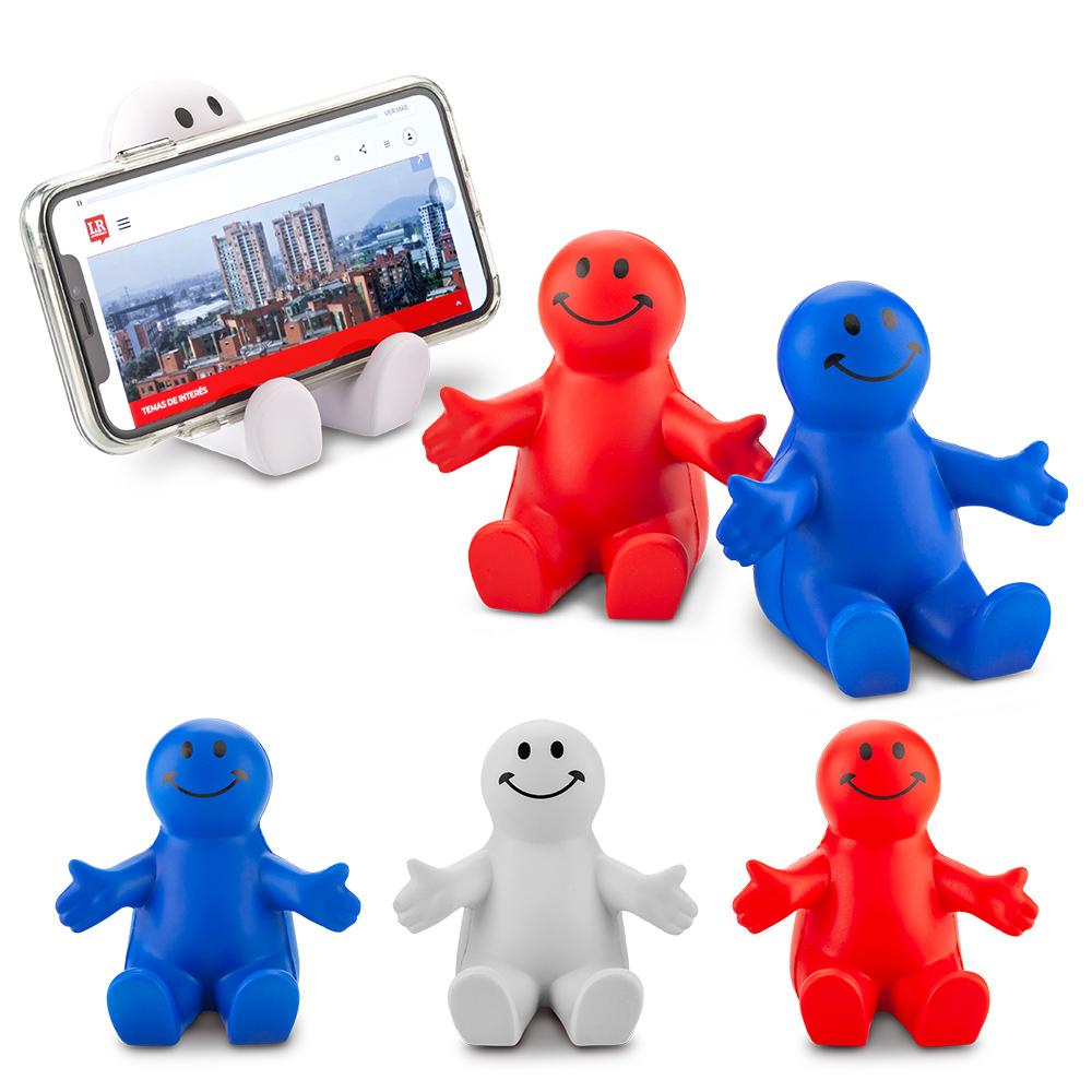 Soporte para moviles antiestres Azul front