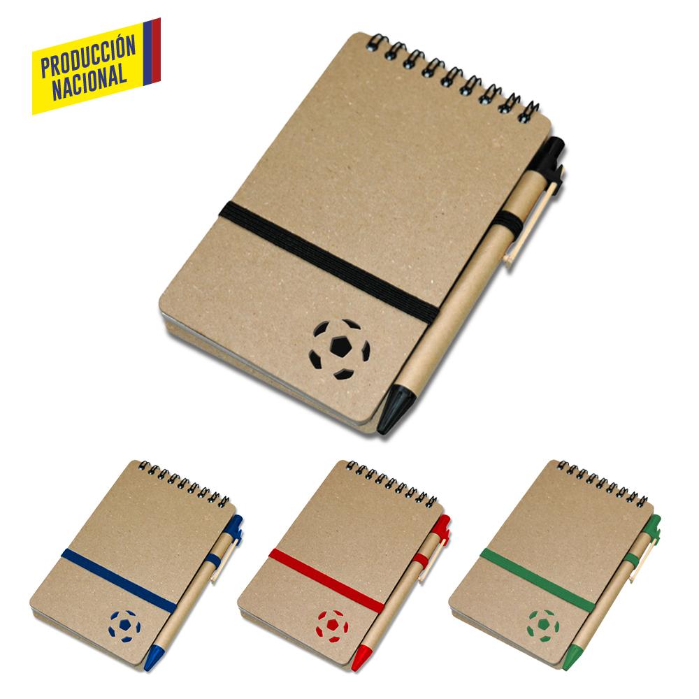 Libreta futbol - produccion nacional produccion nacional Rojo miniatura 2