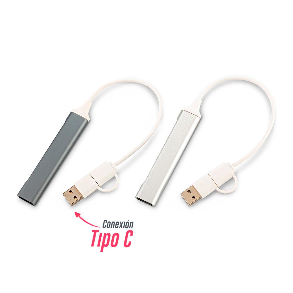 Puerto usb julius Gris Oscuro front