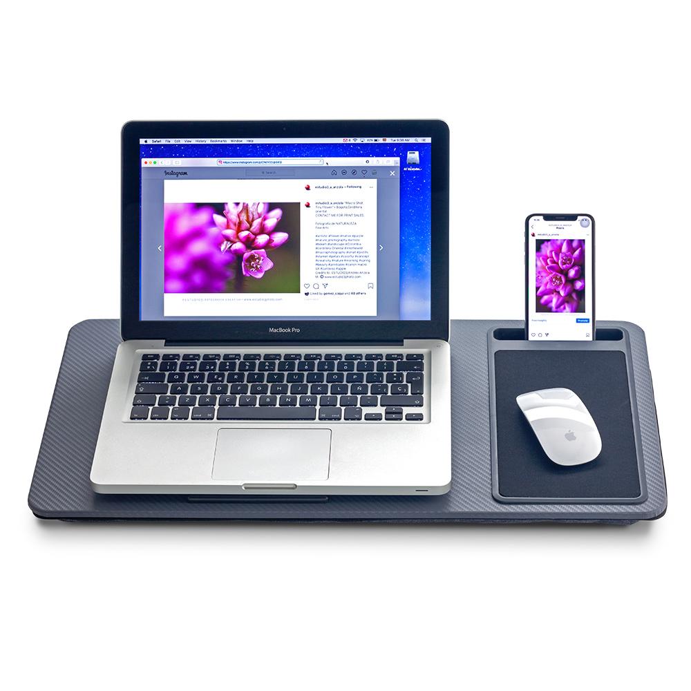 Bandeja portatil para laptop Gris miniatura 3