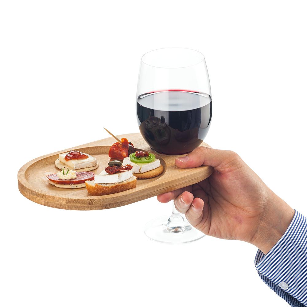 Set de tablas wine snack Bamboo miniatura 5