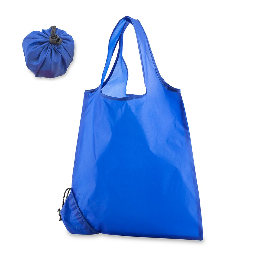 Bolsa plegable market Azul Oscuro miniatura 5