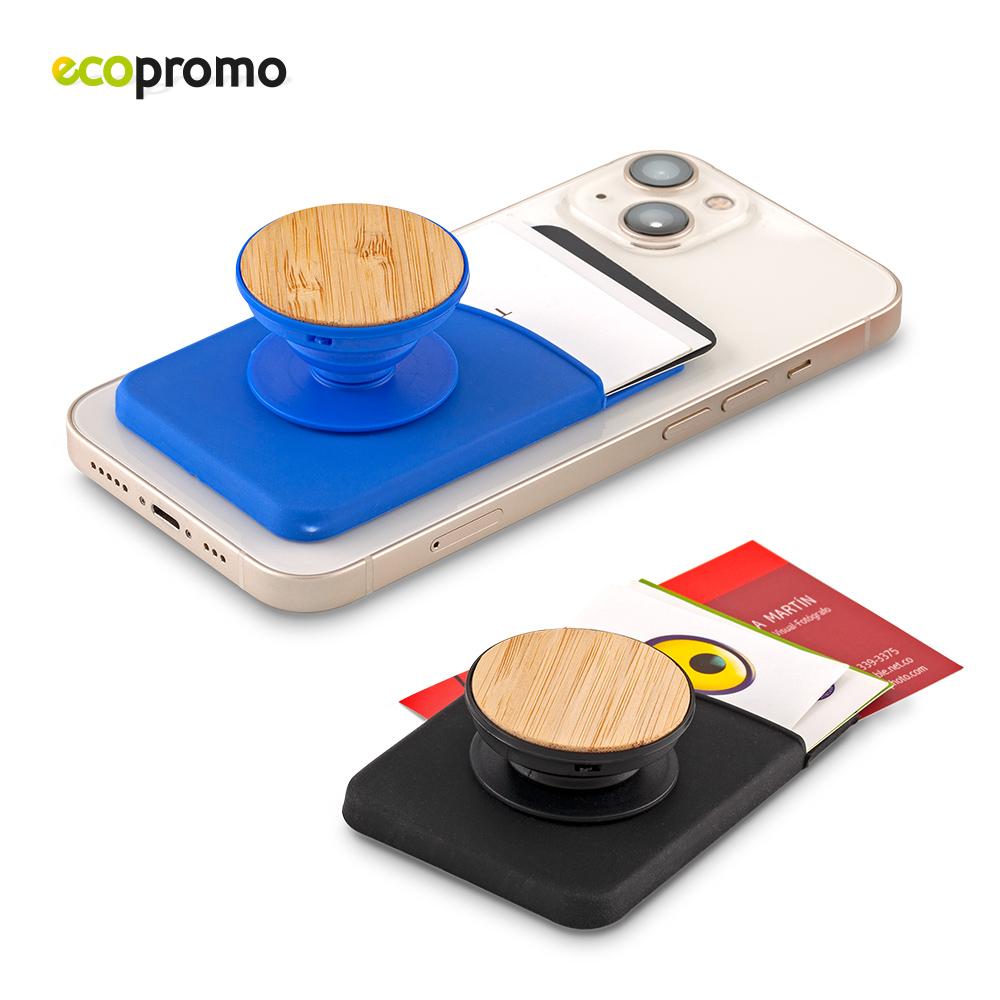 Portatarjetas pump bamboo Azul miniatura 5