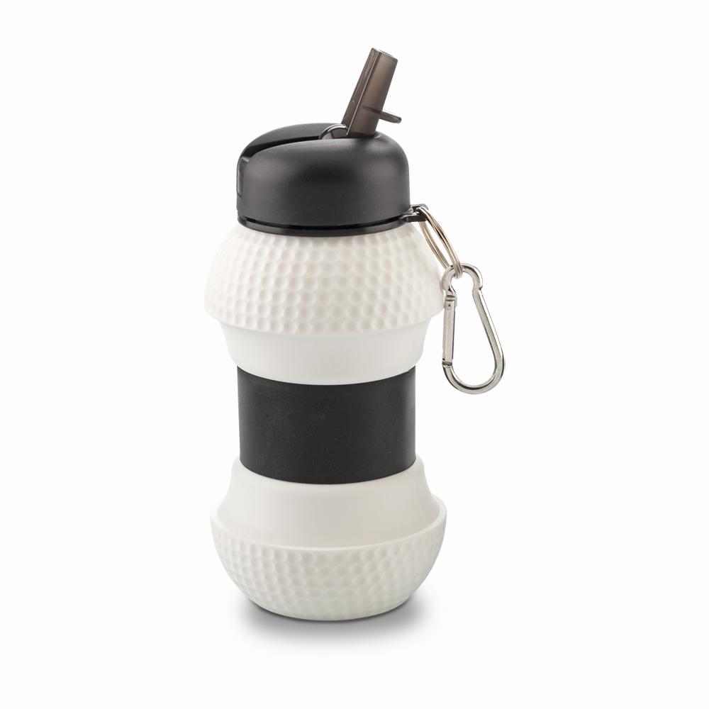 Botilito en silicona golf 550ml Negro - Blanco miniatura 5