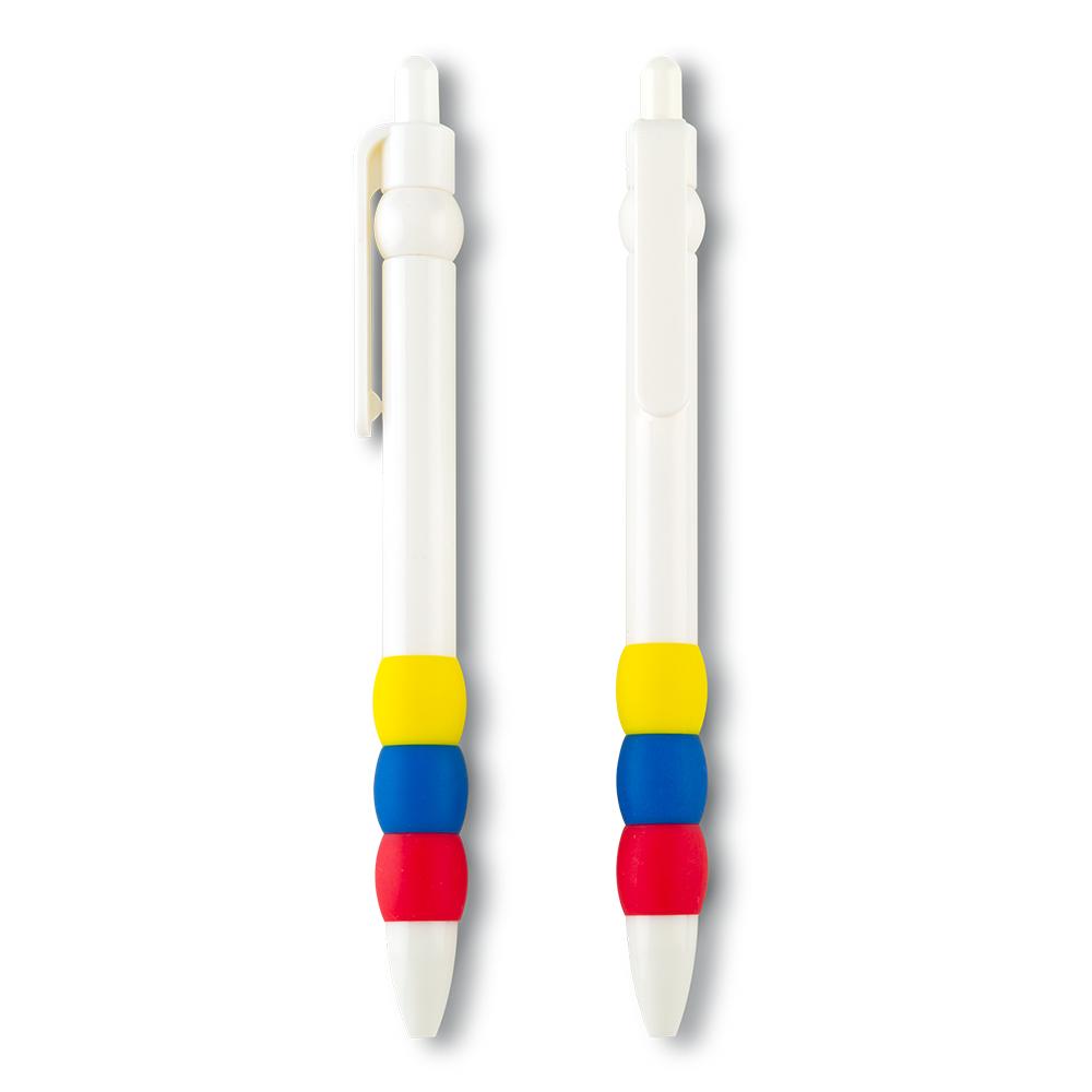 Boligrafo flaggy colombia Blanco front