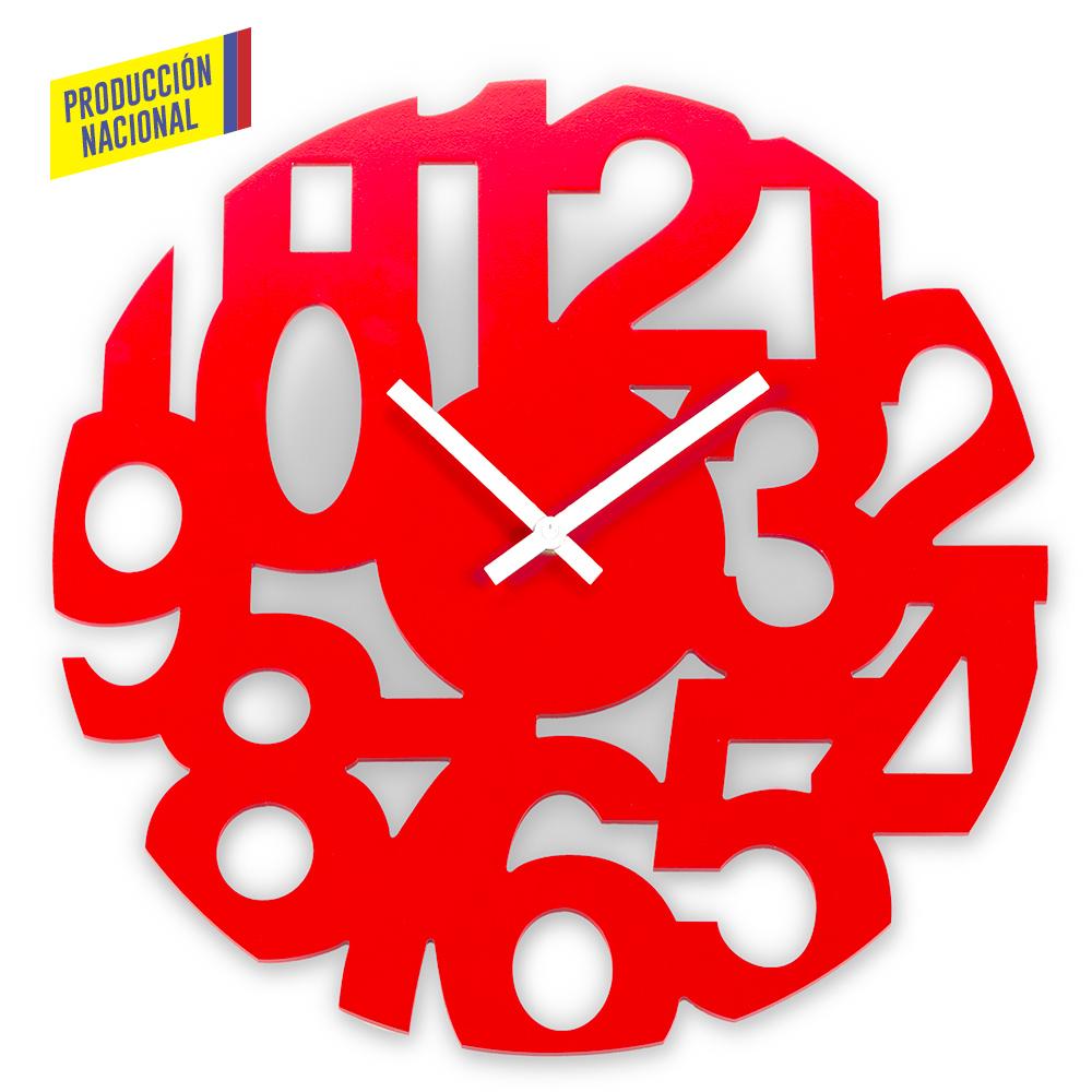 Reloj de pared cosmos - produccion nacional produccion nacional Azul miniatura 6