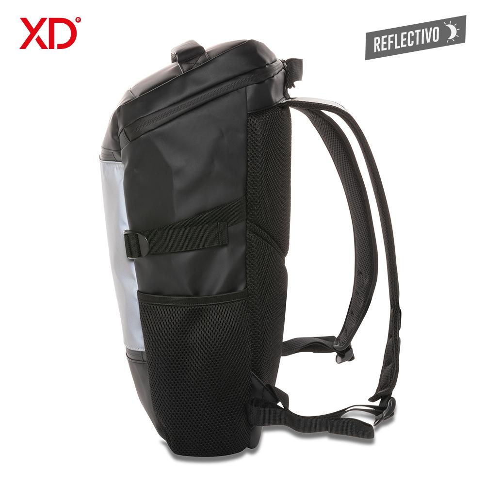 Morral backpack reflect Negro miniatura 5