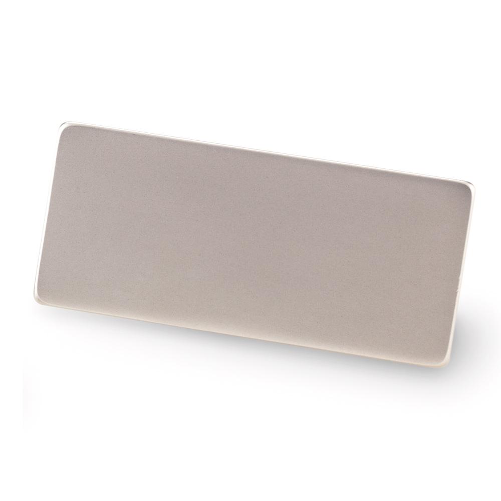 Placa metalica con pin ml-332 Silver miniatura 3