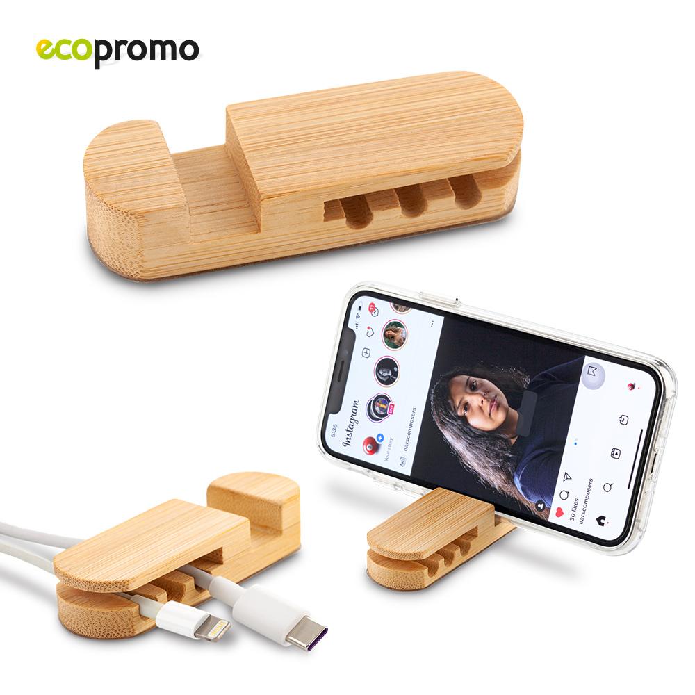 Soporte para moviles 2-1 bamboo Bamboo front