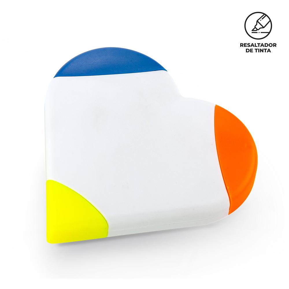 Set de resaltadores heart Blanco miniatura 3