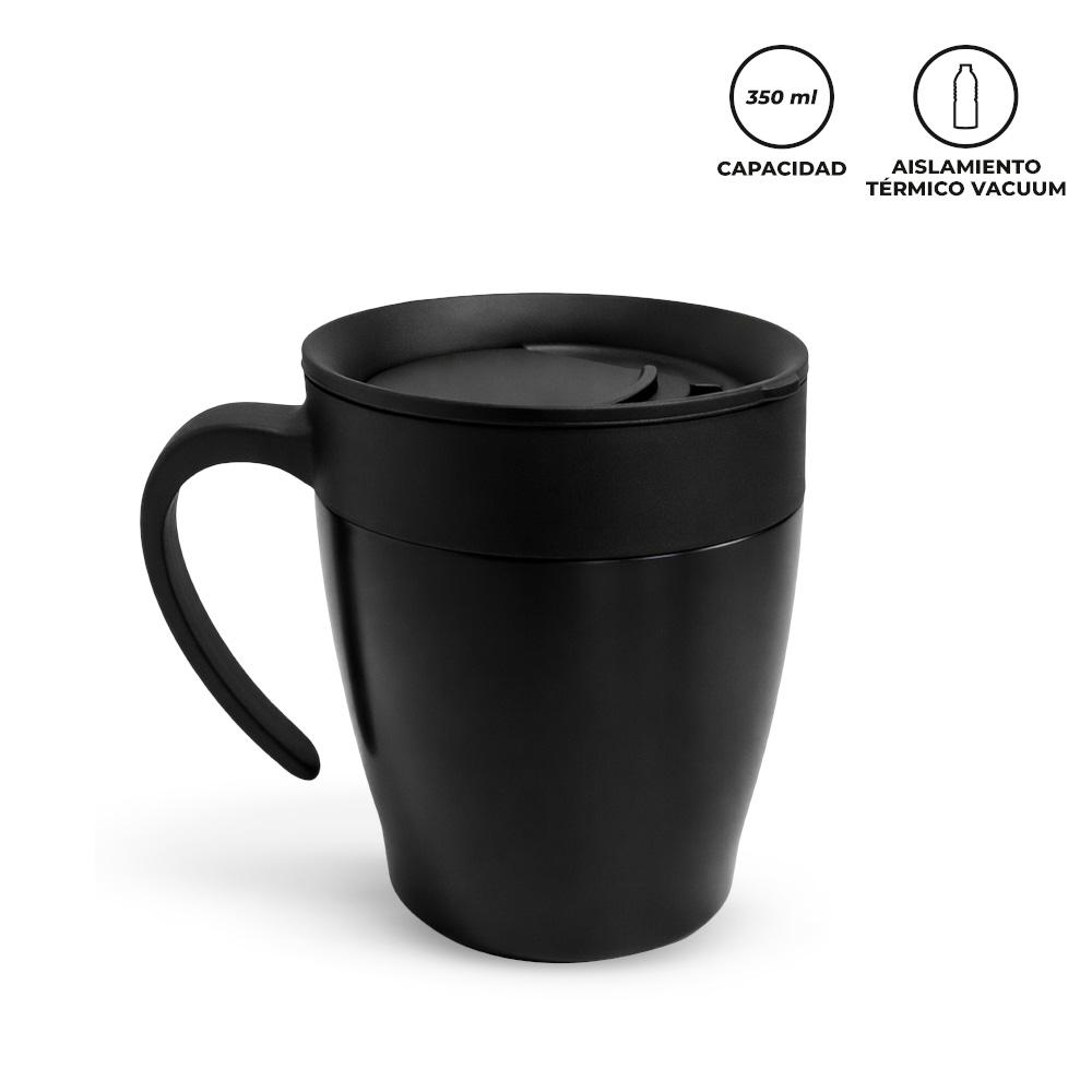 Mug metálico lume 350 ml nuevo Blanco miniatura 4