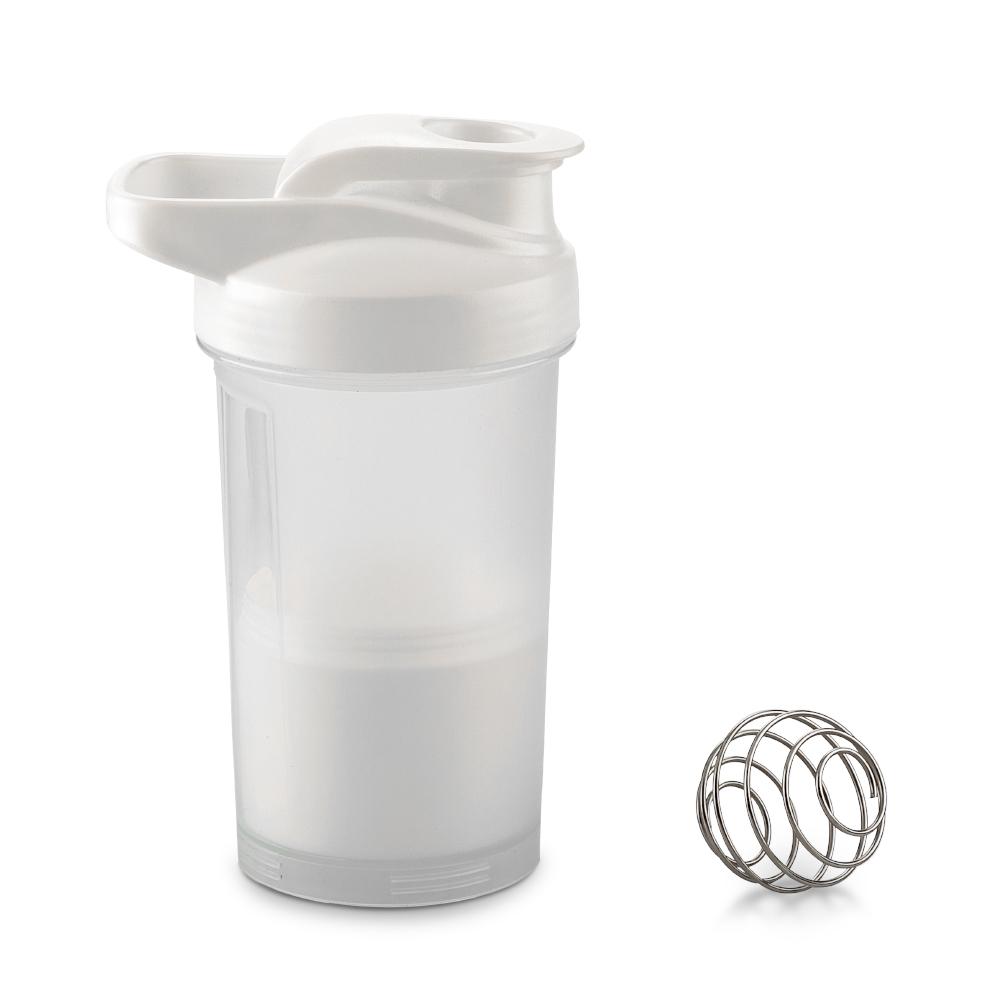 Mug shaker protein 400ml nuevo Blanco miniatura 4