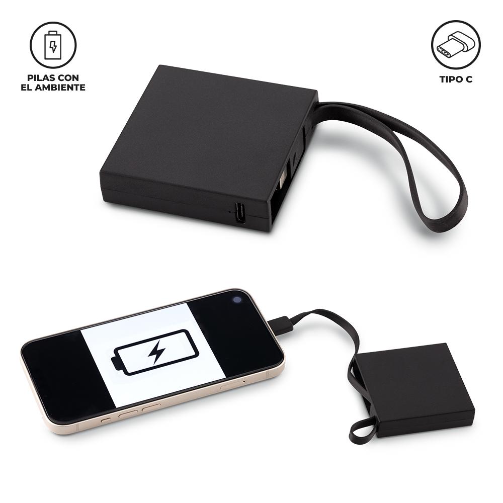 Pila recargable nevol 2000 mah - oferta oferta Negro front