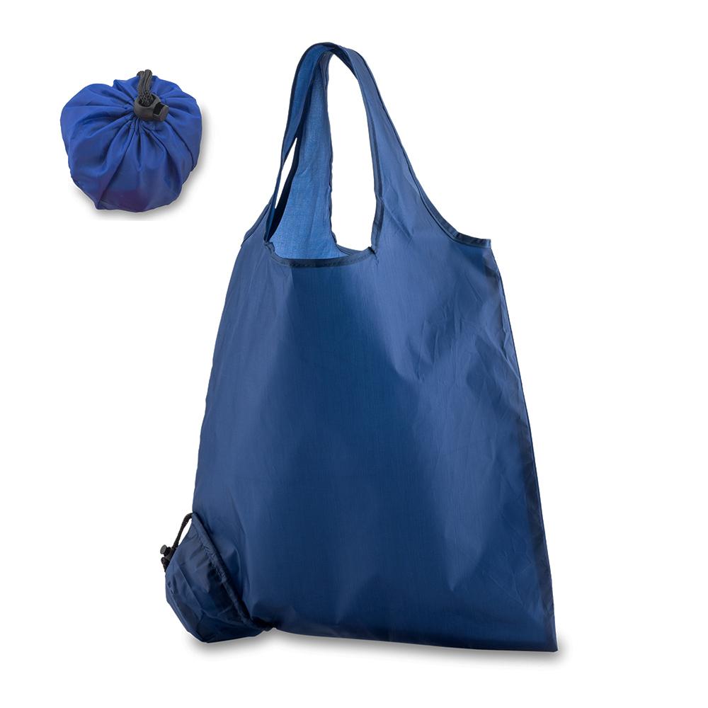 Bolsa plegable market Azul Oscuro miniatura 4