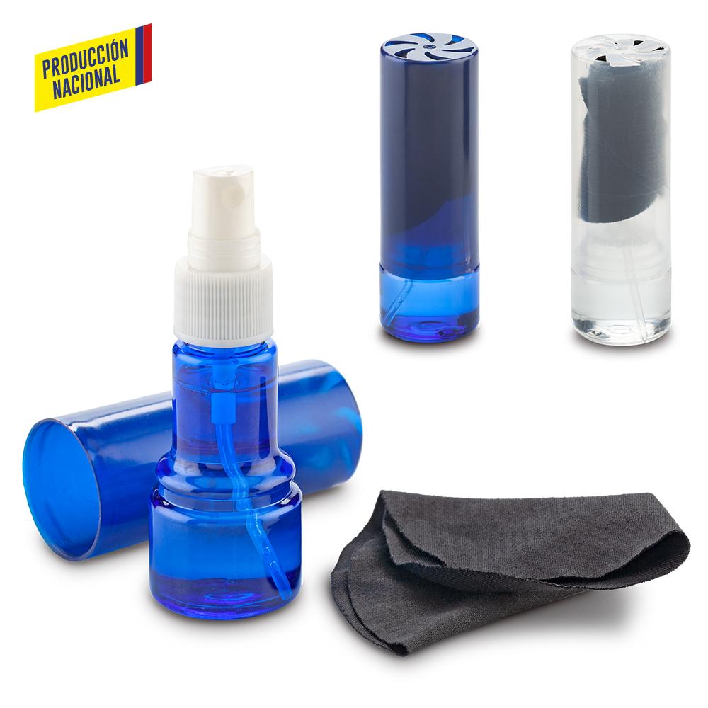 Limpiador pantallas 30ml con microfibra - produccion nacional produccion nacional Azul miniatura 2